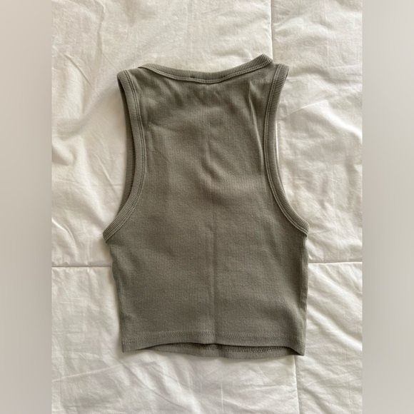 Zara Basic Rib Tank Top - Picture 4 of 5